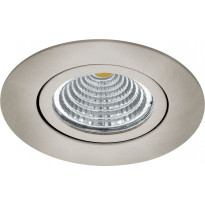 LED-alasvalo Eglo Saliceto 98307, Ø88mm, 4000K, harjattu teräs