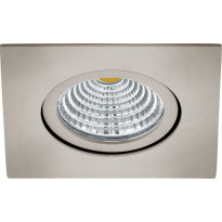 LED-alasvalo Eglo Saliceto 98308, 88x88mm, 4000K, harjattu teräs