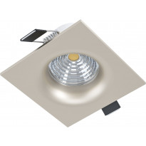 LED-alasvalo Eglo Saliceto, 4000K, harjattu teräs