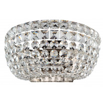 Seinävalaisin Maytoni Diamant Crystal Basfor, kromi