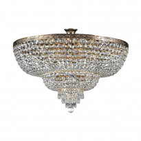 Kristallivalaisin Maytoni Diamant Crystal Palace 14-G, 800mm, antiikkikulta