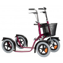 Potkupyörä Esla CityMax 3800, punainen