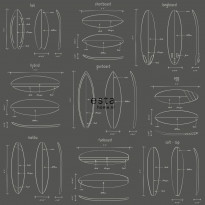 Tapetti Esta Regatta Crew Surf Edition 128872, 0,53x10,05m, harmaa/musta