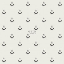 Tapetti Esta Regatta Crew Surf Edition 128873, 0,53x10,05m, beige/musta