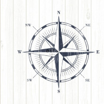 Tapetti Esta Regatta Crew Surf Edition 138975, 0,53x10,05m, sininen