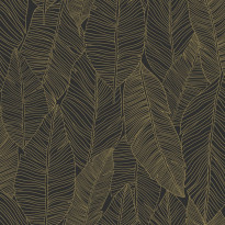 Tapetti Esta Black &amp; White with a splash of Gold 139126, 0,53x10,05m
