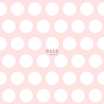 Tapetti Esta Little Bandits 128859, 0,53x10,05m, vaaleanpunainen