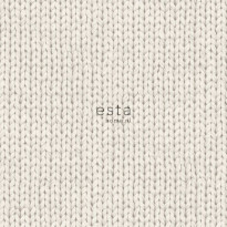 Tapetti Knitting 137720 0,53x10,05 m beige non-woven