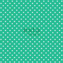 Tapetti Dots 138104 0,53x10,05 m vihreä/valkoinen non-woven