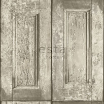 Tapetti Panel Doors 138206, 0,53x10,05m, vaaleanruskea