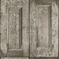 Tapetti Panel Doors 138210, 0,53x10,05m, taupe