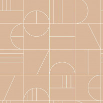 Tapetti Esta Art Deco 139208, 0.53x10.05m, non-woven, beige