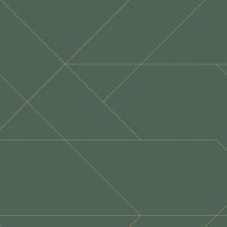 Tapetti Esta Art Deco 139212, 0.53x10.05m, non-woven, vihreä