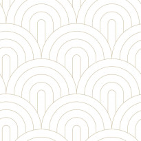 Tapetti Esta Art Deco 139215, 0.53x10.05m, non-woven, valkoinen