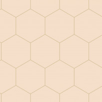 Tapetti Esta Art Deco 139226, 0.53x10.05m, non-woven, roosa