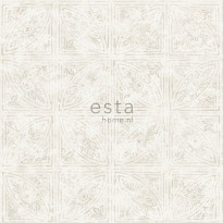 Tapetti Esta Tile Motif 148336, 0,53x10,05m, beige