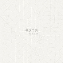 Tapetti Esta Geometric Shapes 148346, 0,53x10,05m, vaaleanharmaa