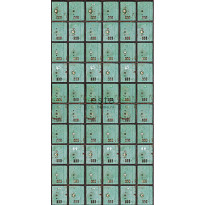 Tapetti WallpaperXXL Postboxes 158204, 46,5cm x 8,37m, vedenvihreä