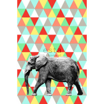 Kuvatapetti PhotowallXL Elephant Multi 158707 1860x2790 mm