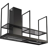 Liesituuletin Faber T-Shelf, omalla moottorilla, musta