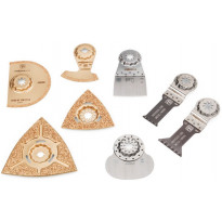Tarvikesarja Fein Profi Set SLM, Heating/Sanitary, 8 osaa