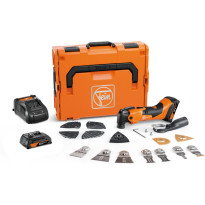 Akkumonitoimityökalu Fein Akku MultiMaster 500 Plus AmpShare 18V 2.0Ah akulla