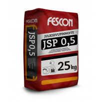 Julkisivupinnoite Fescon JSP 0,5 mm valkoinen 25 kg