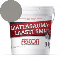 Laattasaumalaasti Fescon SML harmaa 3 kg