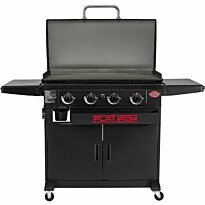 Kaasugrilli/parilagrilli Char-Griller Flat Iron Premium, 4 poltinta