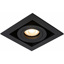 Upotettava valaisin Lucide Chimney, 1xGU10, musta