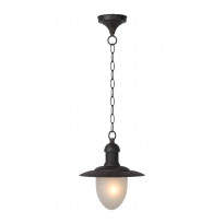 Riippuvalaisin Lucide Aruba, Ø25cm, 60W, himmennettävä, ruoste