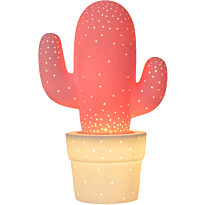 Pöytävalaisin Lucide Cactus, Ø20 cm, pinkki