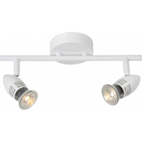 LED-spottivalaisin Lucide Caro-LED, 2x5W, valkoinen