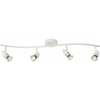 LED-spottivalaisin Lucide Caro-LED, 4x5W, valkoinen