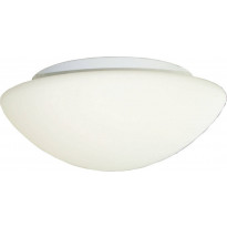 Kattovalaisin LeuchtenDirekt Tammo, 2x60W, 230V, IP20, Ø 350mm, valkoinen