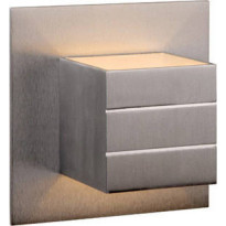 Seinävalaisin Lucide Bok 1, 40W, 230V, IP20, mattakromi
