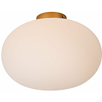 Kattovalaisin Lucide Elysee Ø38cm, 1xE27, opaali/mattakulta