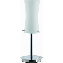 Pöytävalaisin Paul Neuhaus Lory, 40W, 230V, IP20, Ø 170mm, harjattu teräs
