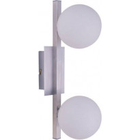 Kattovalaisin Globo New Design, 2x40W, 230V, 2700K, IP20, harjattu alumiini