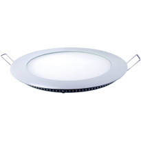 Upotettava valaisin FocusLight Slim LED, 20W, 230V, 3000K, 1200lm, IP20, Ø 240mm, valkoinen