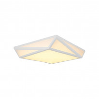 LED-plafondi FocusLight Vigo, 45x45cm, 30W, himmennettävä, valkoinen