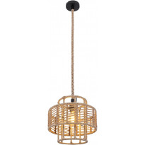 Riippuvalaisin Globo Ulleu, Ø35cm, musta/beige