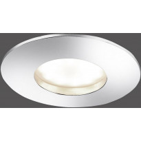 Upotettava valaisin Paul Neuhaus Lumeco LED, 5,5W, 230V, 3000K, 350lm, IP44, Ø 83mm, kromi