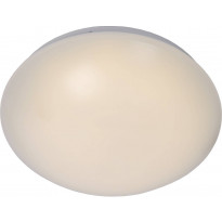 Kattovalaisin Lucide Bianca-LED, 8W, 230V, 3500K, 600lm, IP21, Ø 245mm, opaali