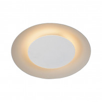 LED-plafondi Lucide Foskal, Ø21.5cm, 6W, valkoinen