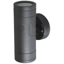 Seinävalaisin Polux Olimp halogeeni, 2x35W, 230V, IP44, antrasiitti
