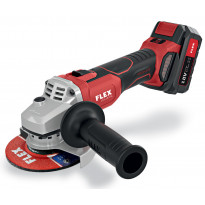 Akkukulmahiomakone Flex L 125 18.0-EC, 2 akkua ja laturi