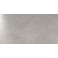 Vinyylilaatta Flooria Falquon SPC Stone P3001 Nebbia, vaaleanharmaa, integroitu askeläänieriste