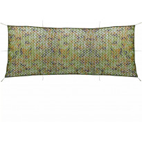 Naamiointiverkko säilytyslaukulla, 1.5x4m, vihreä