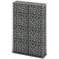 Gabion/kivikori kansilla, galvanoitu vaijeri, 150x100x30cm